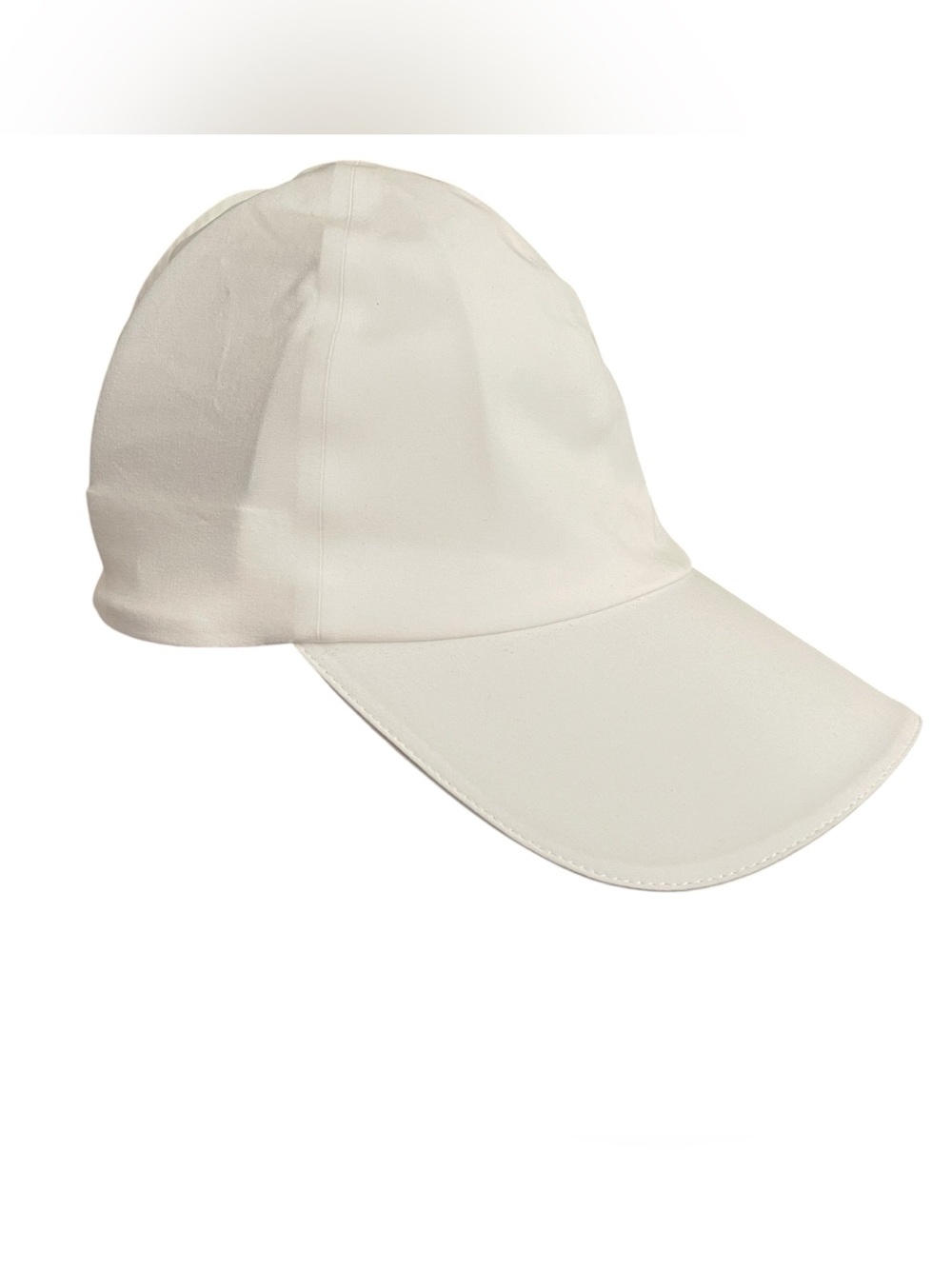 Lululemon Fast And Free Run Hat White Ponytail Running Cap Women’s One Size NWT